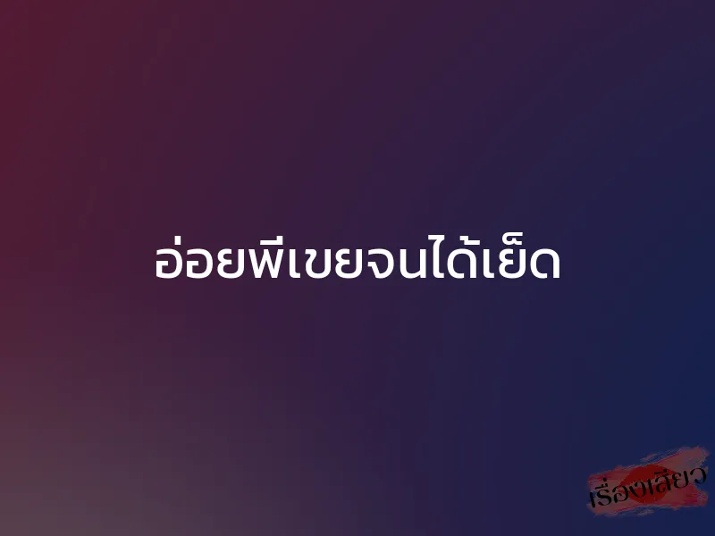 อ่อยพี่เขยจนได้เย็ด