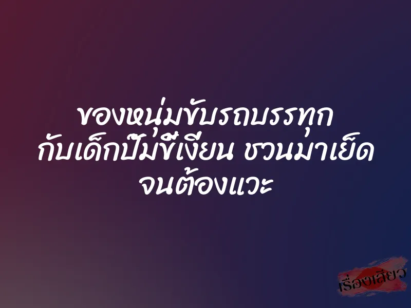 ของหนุ่มขับรถบรรทุก กับเด็กปั๊มขี้เงี่ยน ชวนมาเย็ด จนต้องแวะ