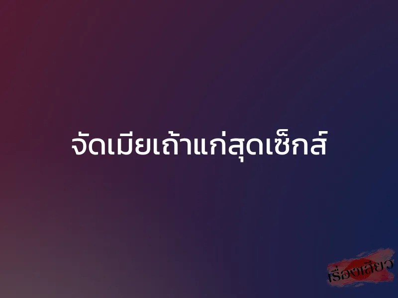 จัดเมียเถ้าแก่สุดเซ็กส์ 1 จัดเมียเถ้าแก่สุดเซ็กส์