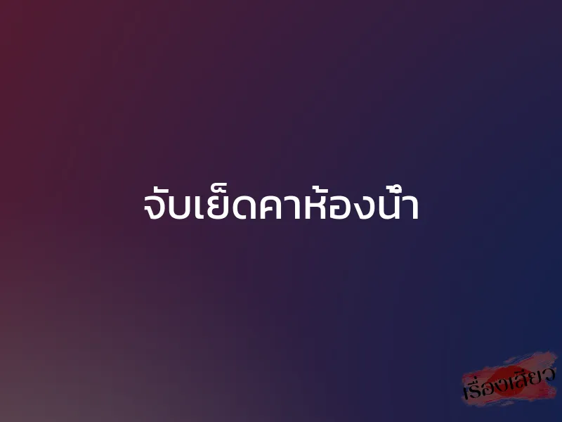 จับเย็ดคาห้องน้ำ