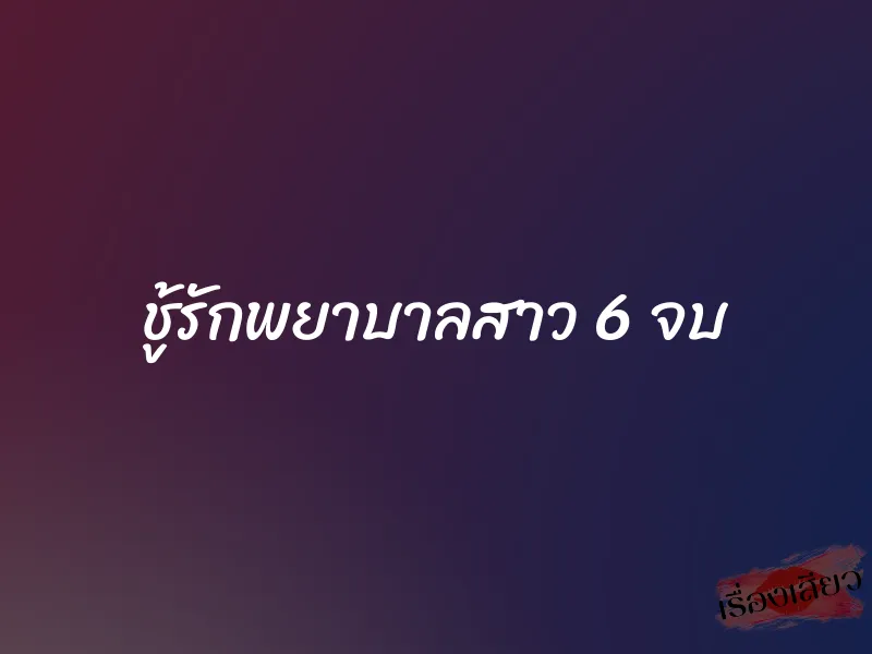 ชู้รักพยาบาลสาว 6 จบ