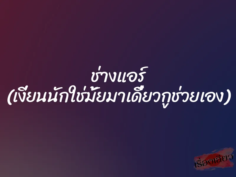 ช่างแอร์ (เงี่ยนนักใช่มั้ยมาเดี๋ยวกูช่วยเอง)