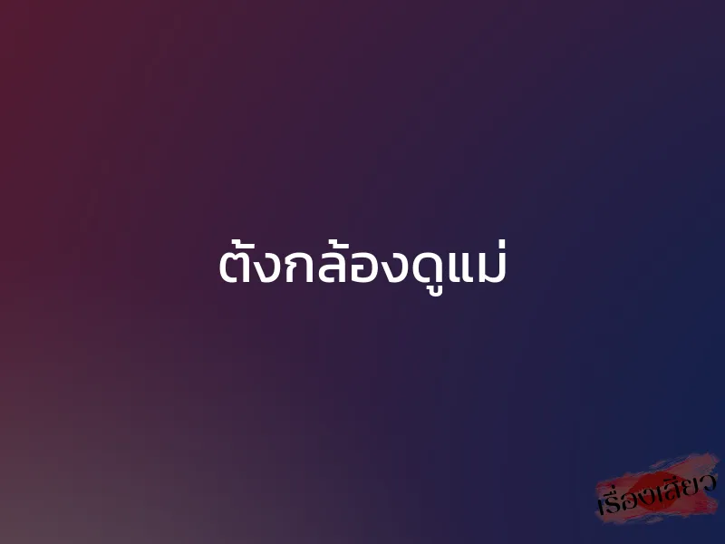 ตั้งกล้องดูแม่