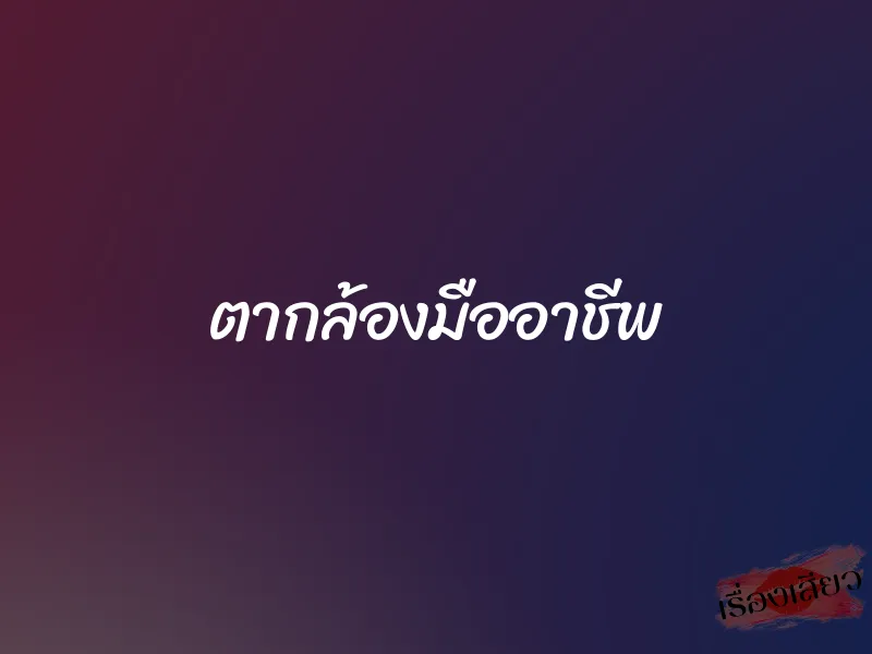 ตากล้องมืออาชีพ