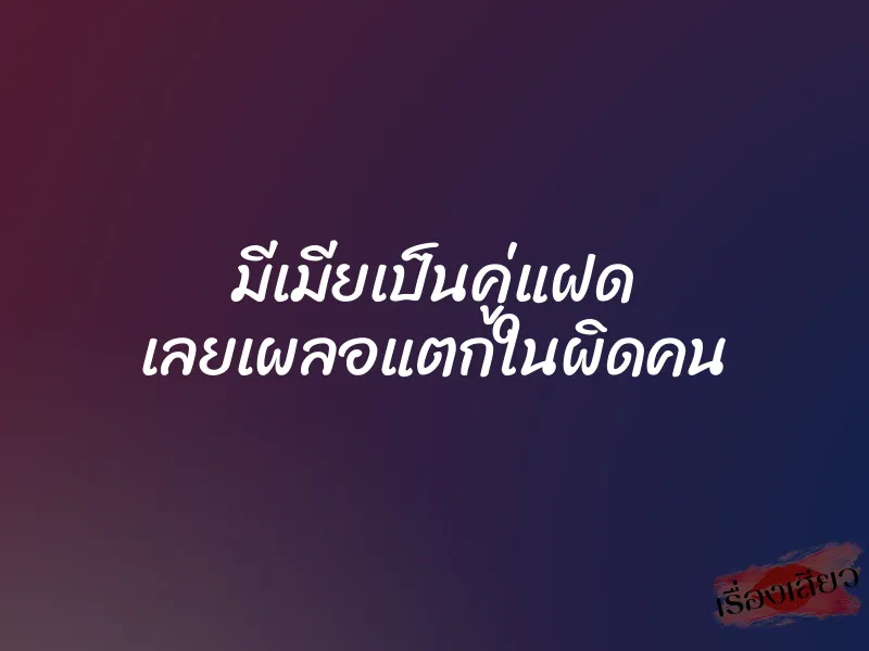 มีเมียเป็นคู่แฝด เลยเผลอแตกในผิดคน