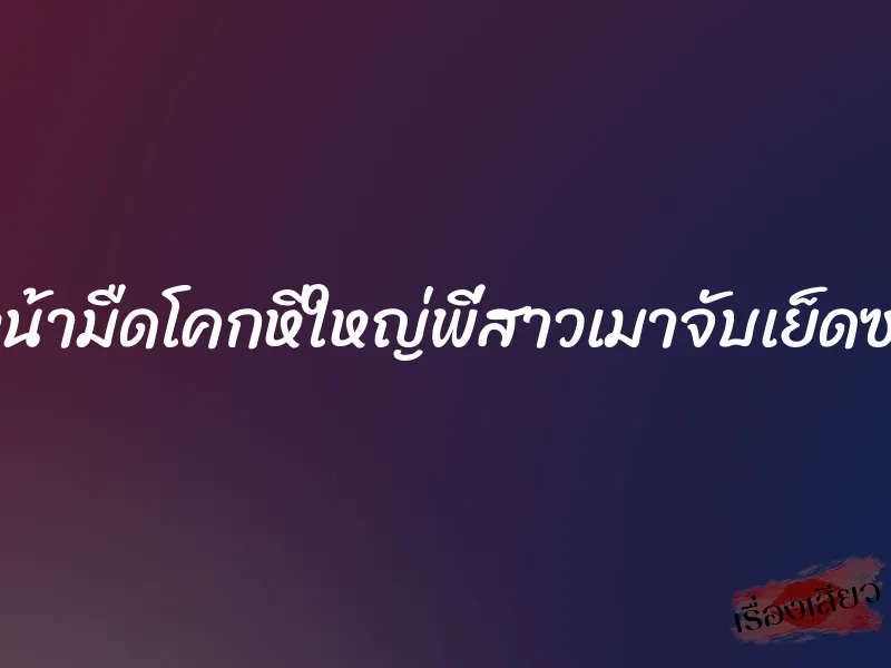 หน้ามืดโคกหีใหญ่พี่สาวเมาจับเย็ดซะ