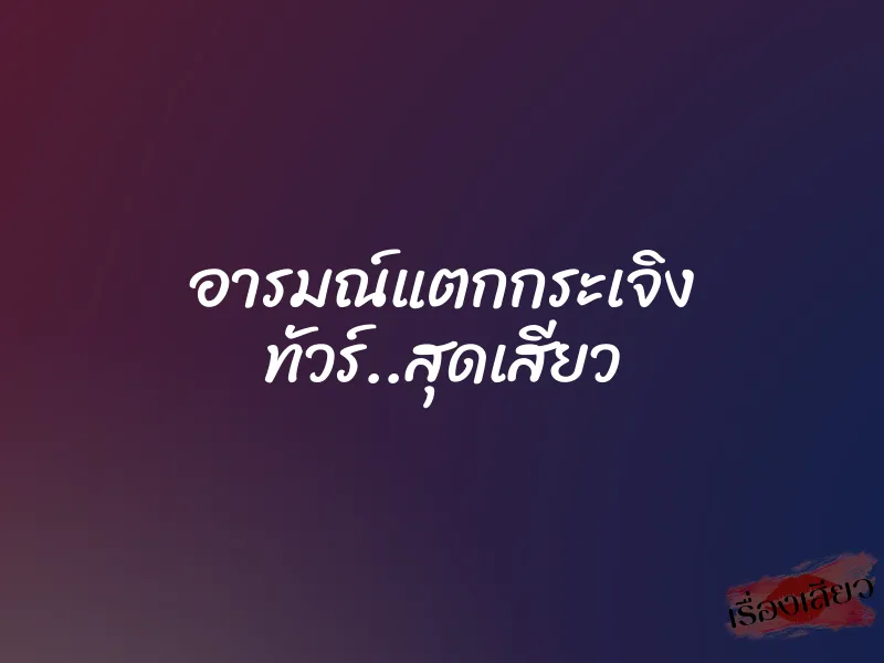 อารมณ์แตกกระเจิง ทัวร์..สุดเสียว