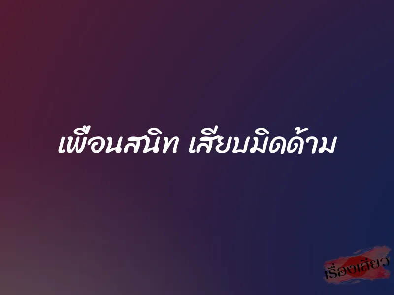 เพื่อนสนิท เสียบมิดด้าม