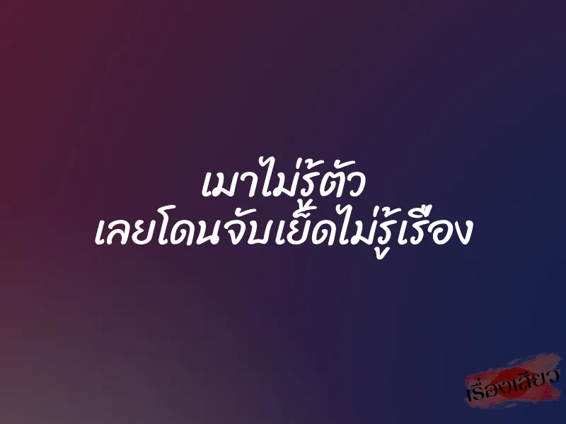 เมาไม่รู้ตัว เลยโดนจับเย็ดไม่รู้เรื่อง