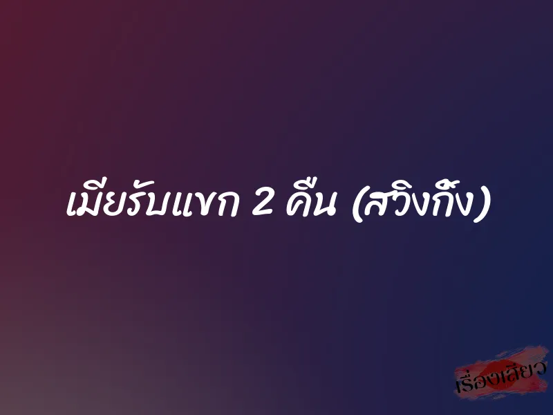 เมียรับแขก 2 คืน (สวิงกิ้ง)