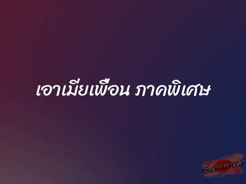 เอาเมียเพื่อน ภาคพิเศษ