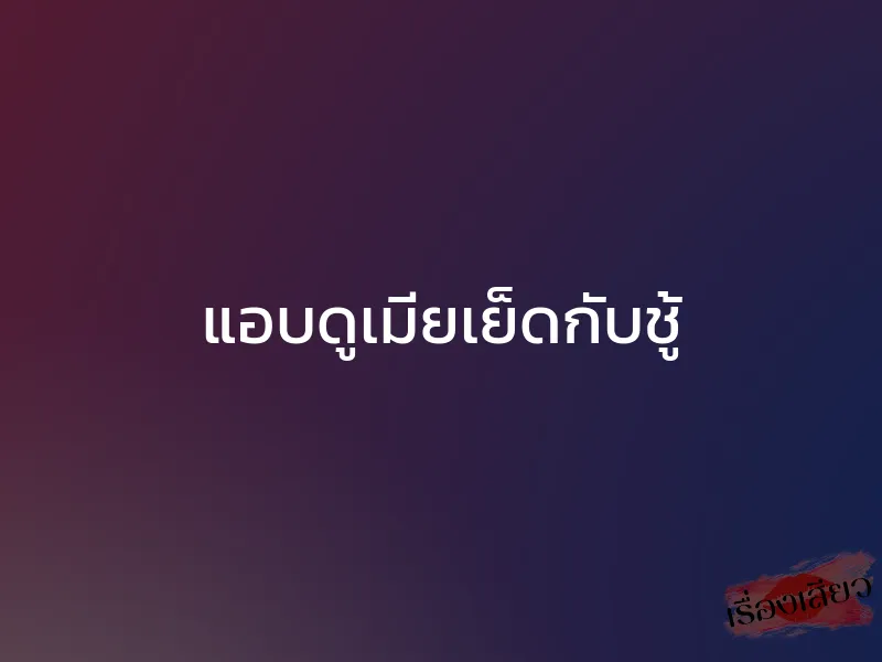 แอบดูเมียเย็ดกับชู้