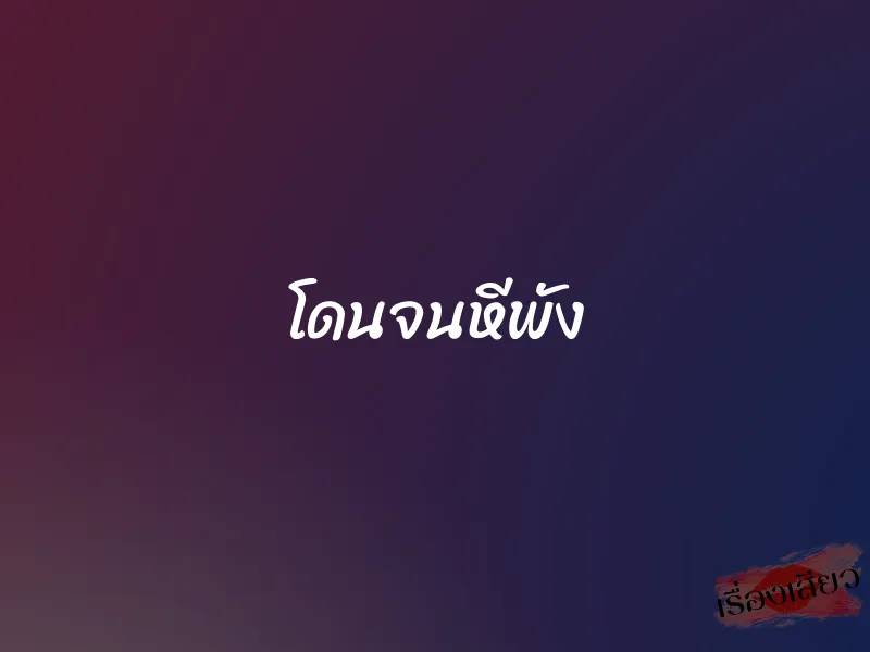โดนจนหีพัง