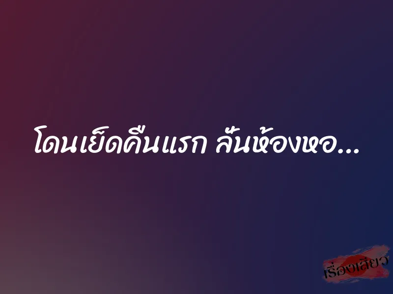 โดนเย็ดคืนแรก ลั่นห้องหอ…